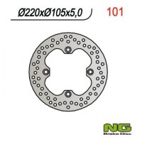 Тормозной диск NG задний HONDA CBR 600F '91-'06, CBR 900, VTR 1000 (220X105X5) NG101