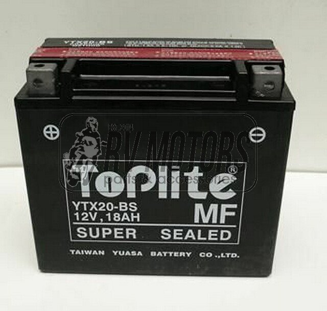 Аккумулятор TOPLITE YTX20-BS