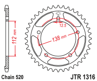 Приводная звезда JT JTR1316.39 (PBR 4384)