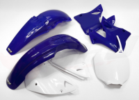 Комплект пластика UFO YAMAHA YZ 125 '00-'01, YZ 250 '00-'01 (синий/белый) (YA300E999) YAKIT300999