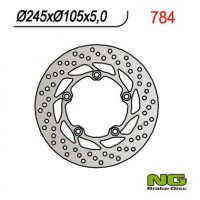 Тормозной диск NG задний YAMAHA FZ6/ FZ1/ MT 03 (245x105x5) NG784