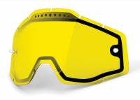 Стекло маски 100% RACECRAFT/ACCURI/STRATA Yellow Anti-Fog 51006-004-02