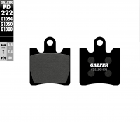 Тормозные колодки GALFER FD222G1050 (FA283)