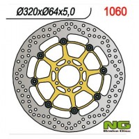 Тормозной диск NG передний APRILIA (320X64X5) NG1060