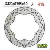Тормозной диск NG передний YAMAHA XJ 900 DIVERSION 95-03 (320x198x4) NG419