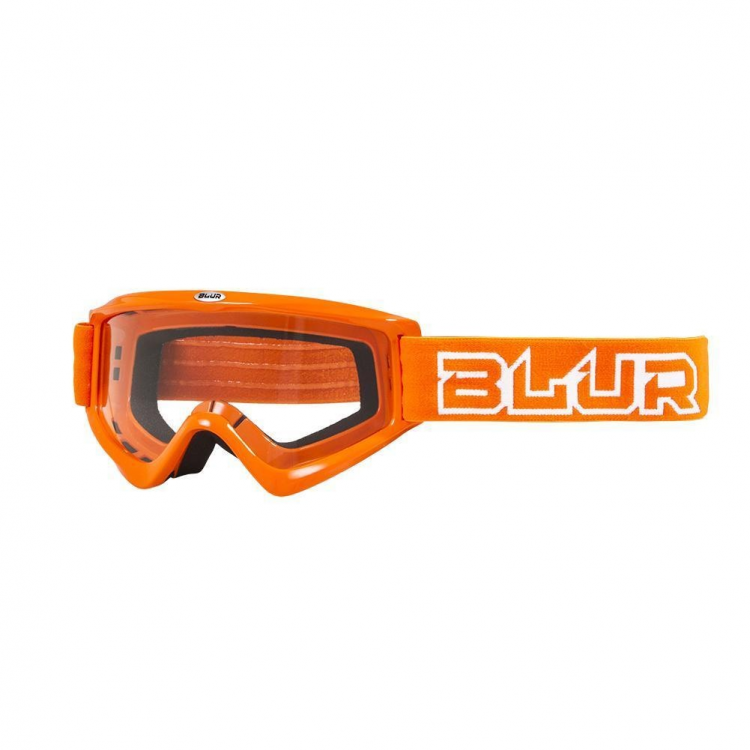 Маска кросс Blur B-Zero оранжевые