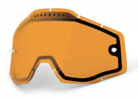 Стекло маски 100% RACECRAFT/ACCURI/STRATA Orange Anti-Fog 51006-046-02