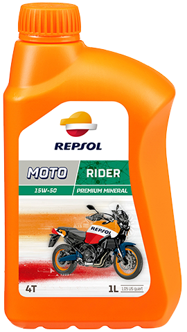 Моторное масло Repsol Rider 15W50 4T 1л