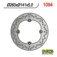 Тормозной диск NG задний SUZUKI DL 650 '04-'17, DL 1000 '02-'15 (260X141X5) (4X10.5 MM) NG1094