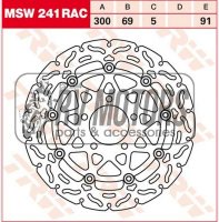 Тормозной диск TRW Lucas MSW241RAC