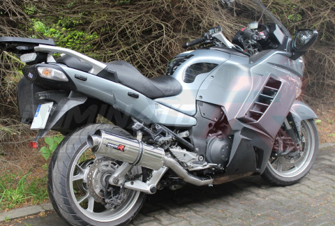 Прямоток DOMINATOR KAWASAKI GTR 1400 2007 - 2009 овальный