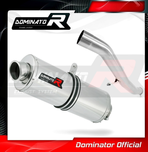 Прямоток DOMINATOR KAWASAKI GTR 1400 2007 - 2009 овальный