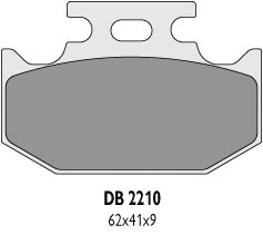 Тормозные колодки DELTA BRAKING DB2210OR-D (FA152 / FA152/2)