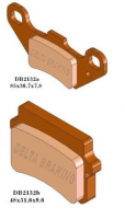 Тормозные колодки DELTA BRAKING DB2132QD-D (FA416)