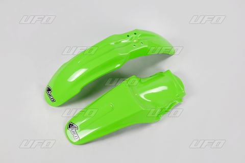Комплект щитков KAWASAKI KX 85 '01-'09 (KA02757K026, KA03715K026)   UFO KAFK207KE999