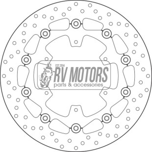 Тормозной диск BREMBO BRM 78B408A8
