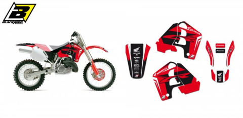 Комплект наклеек HONDA CR 500 '91-'01 BLACKBIRD DREAM 4 E2126N