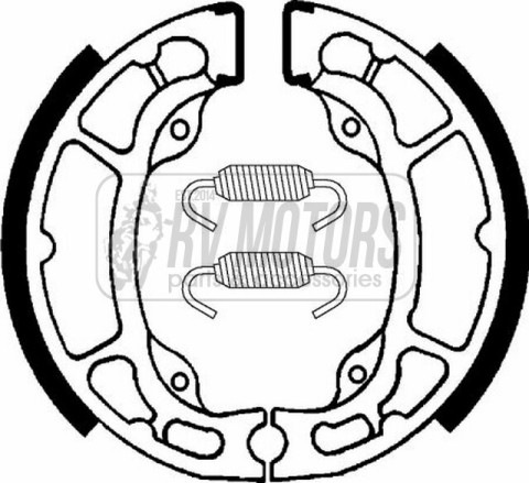Тормозные колодки SBS 2087