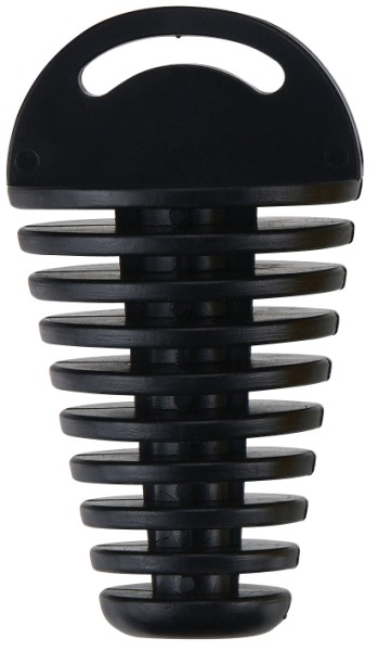 Заглушка выхлопной трубы ACCEL MP-02BK чёрная