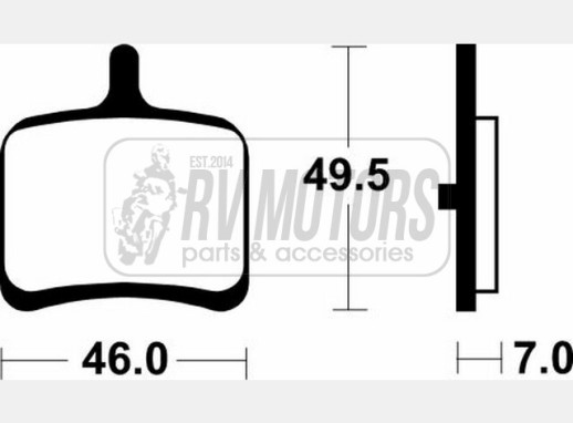 Гальмівні колодки SBS 857H.LS