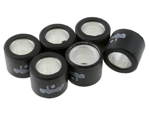 Ролики варіатора POLINI 046-92-50 19x15, 5/5г 6шт зелений