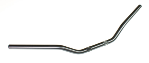 Сталеве кермо TRW LUCAS 22 mm Superbike Comfort Чорний MCL126SS