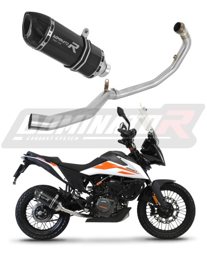 Полная система выхлопа KTM 390 Adventure 2020 - 2024 DOMINATOR HP1 черный
