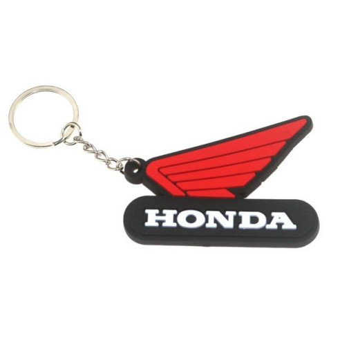 Брелок гумовий HONDA червоний