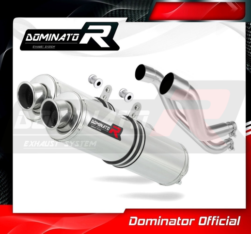 Прямоток DOMINATOR Aprilia PEGASO 650 FACTORY 2007 - 2010 круглий