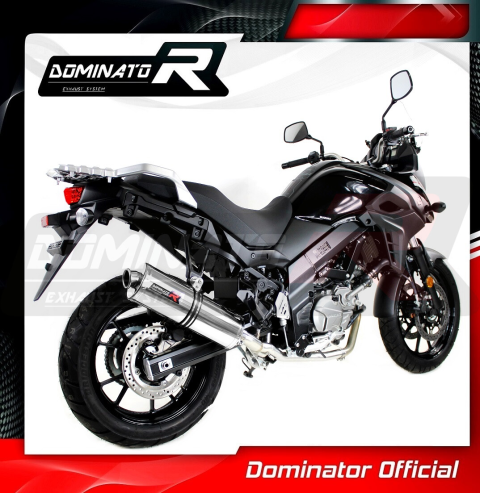 Прямоток DOMINATOR SUZUKI DL 650 V-STROM 2017 - 2020 овальный