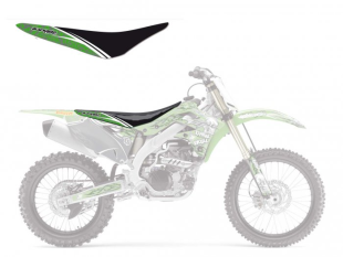 Обшивка сидения KAWASAKI BLACK KXF 250 '13-'18, FXF 450 '12-'18 BLACKBIRD E1431B
