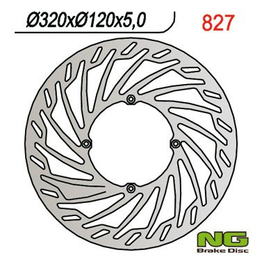 Гальмівний диск NG передній HUSQVARNA SMR 570 (00-03) (320X120X5) NG827