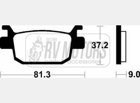Тормозные колодки SBS 193HF