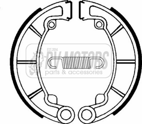 Тормозные колодки SBS 2088