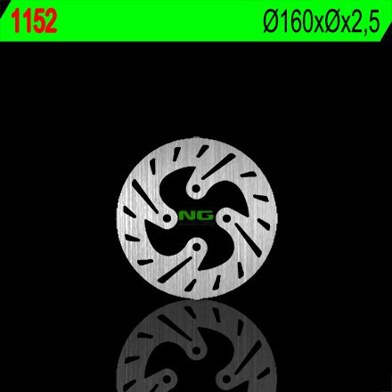 Гальмівний диск NG задній BETA 125/200/250/290/300 TRIAL (160x-x2,5) NG1152