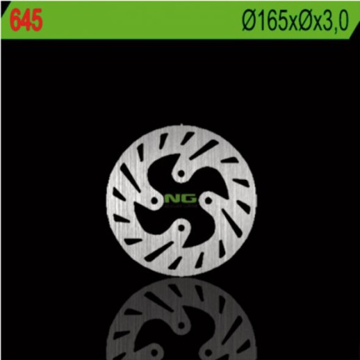 Гальмівний диск NG задній BETA REV 3 125/200/250/270 '03-'08 (165X3) (4X10,5MM) NG645