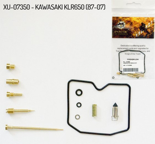 Ремкомплект карбюратора KAWASAKI KLR 650 '87-'07 NACHMAN XU-07350