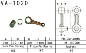 Шатун HONDA TRX 90 '93-'15 VESRAH VA-1020