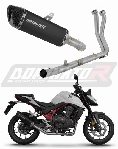Полная система выхлопа Honda CB 750 Hornet 2024 - 2025 DOMINATOR HP6 черный