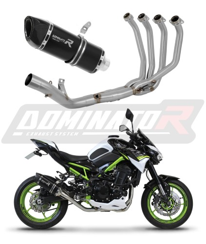 Полная система выхлопа Kawasaki Z 900 A2 2020 - 2024 DOMINATOR HP6 черный