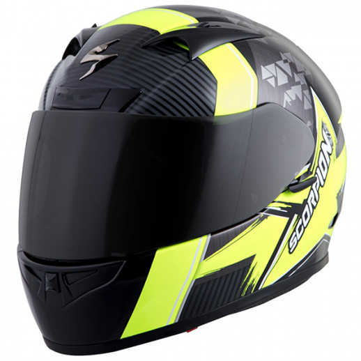 Шолом Scorpion EXO-R710 Crystal neon\black