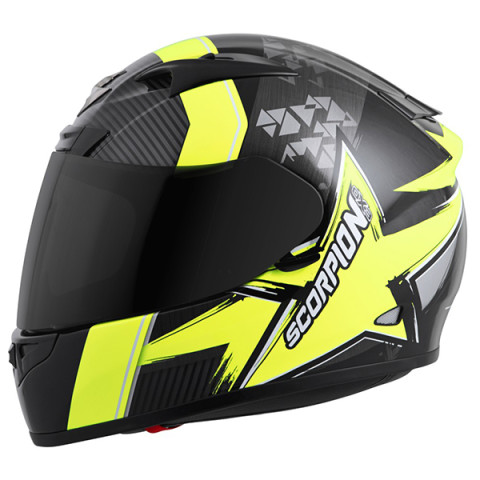 Шлем Scorpion EXO-R710 Crystal neon\black