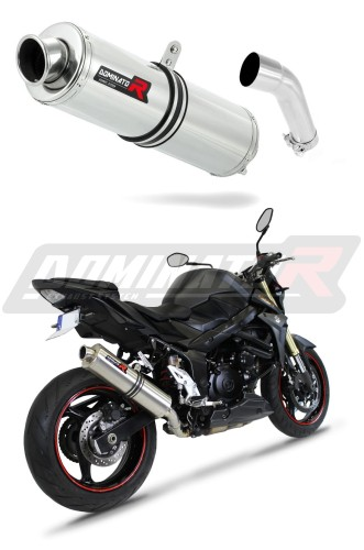 Прямоток Suzuki GSR 750 2011 - 2016 DOMINATOR круглый