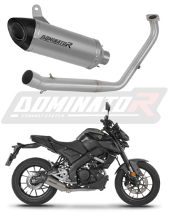 Полная система выхлопа Yamaha MT 125 2021 - 2024 DOMINATOR HP8