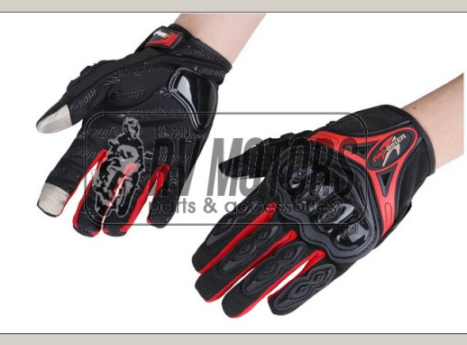 Рукавички PRO-BIKER mcs 42 червоно/чорні