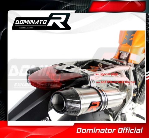 Прямоток DOMINATOR KTM 990 SUPER DUKE HP3 2005 - 2013
