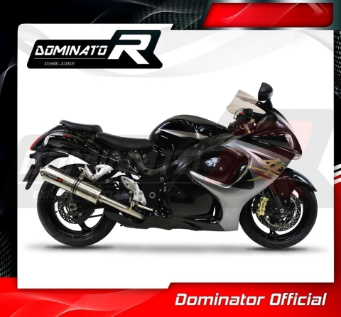 Прямоток DOMINATOR SUZUKI GSXR GSX 1300 R HAYABUSA 2008 - 2019 круглый