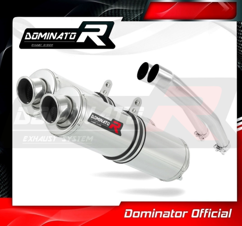 Прямоток DOMINATOR SUZUKI GSXR GSX 1300 R HAYABUSA 2008 - 2019 круглый