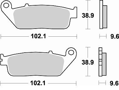 Гальмівні колодки BRAKING BR 720CM55