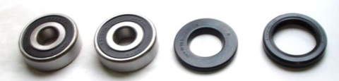 Подшипники оси колеса KAWASAKI EN 500 '90-'09, KZ/ZR 550 '81-'84, ZX 900 '84-'91, KZ 1000 '81-'83, ZG 1000 '86-'06, KZ 1100 '82-'83, ZN/ZX 1100 83-'85, ZG 1200 '86-'98, ZG 1200 VOYAGER '99-'03, VN 1500 '94-'97 TOURMAX WBK-163